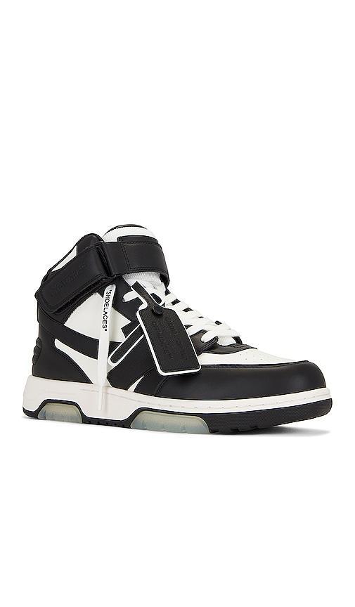 OFF-WHITE Out Of Office Mid Top Sneaker in White,Black Product Image