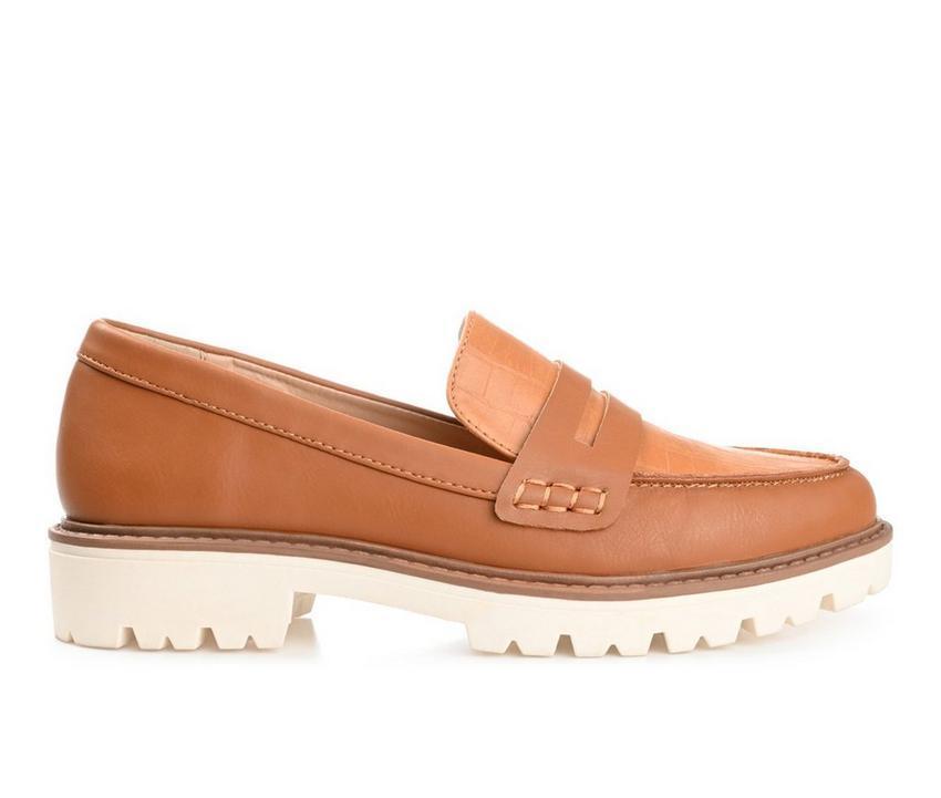 Women's Journee Collection Kenly Lugged Loafers Product Image