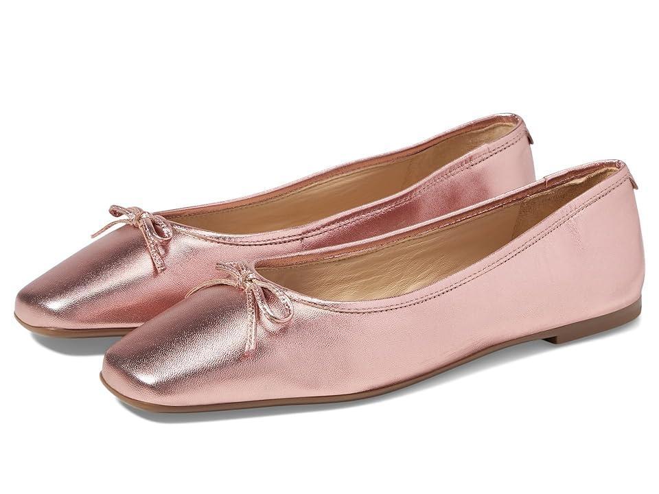 Womens Gwynn Metallic Leather Bellerina Flats Product Image