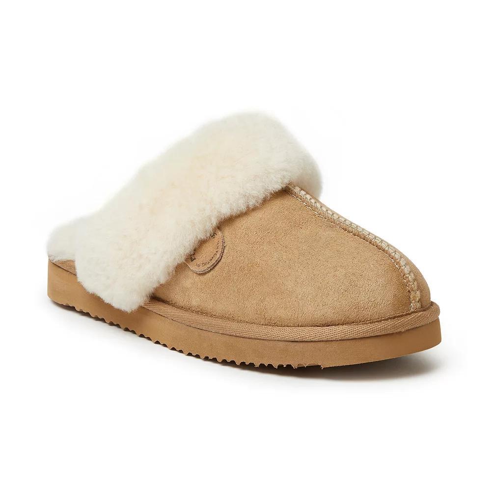 Fireside by Dearfoams Sydney Scuff Women's Slippers, Size: 6, Brown Product Image