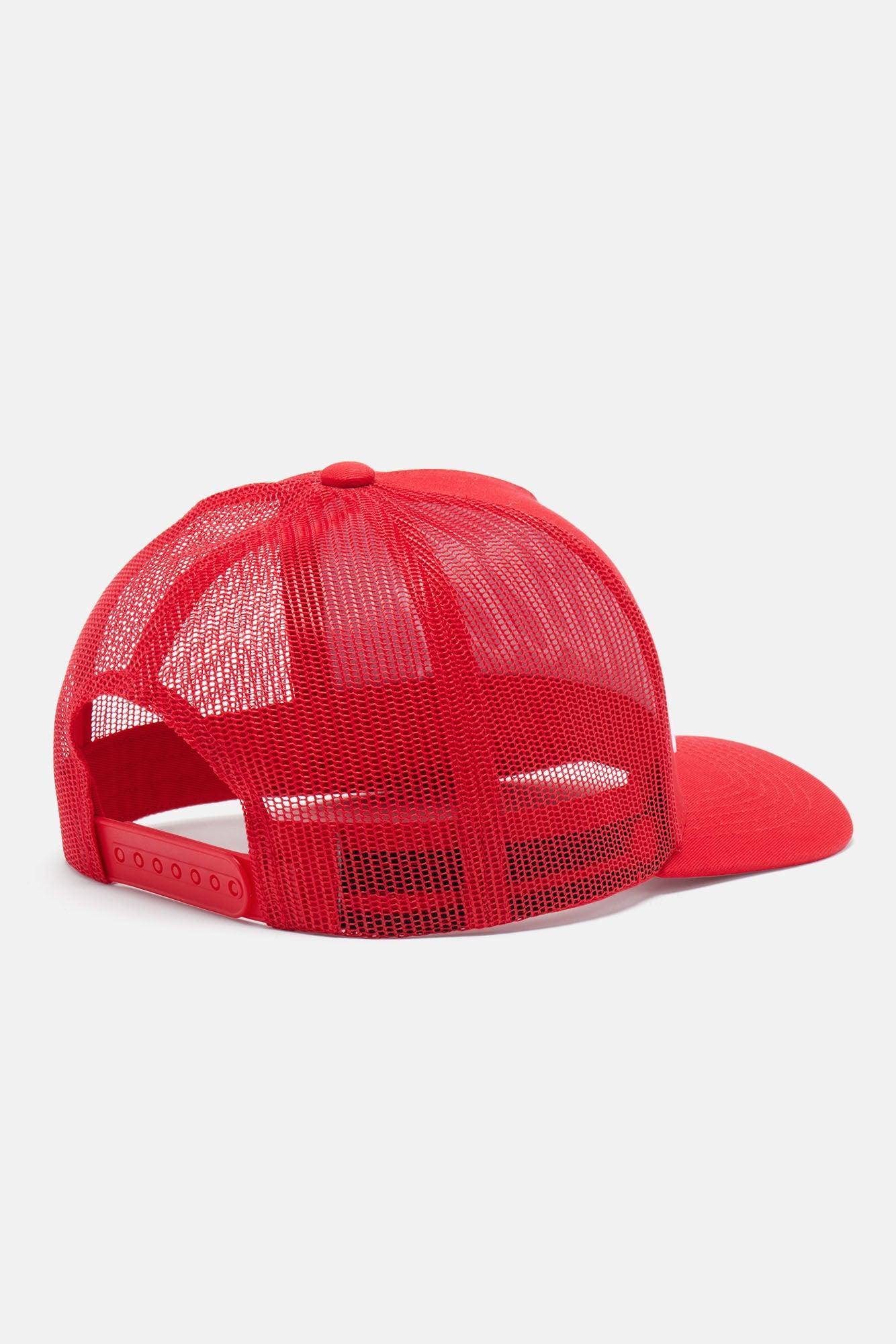 Philadelphia Twill Trucker Hat - Red Product Image