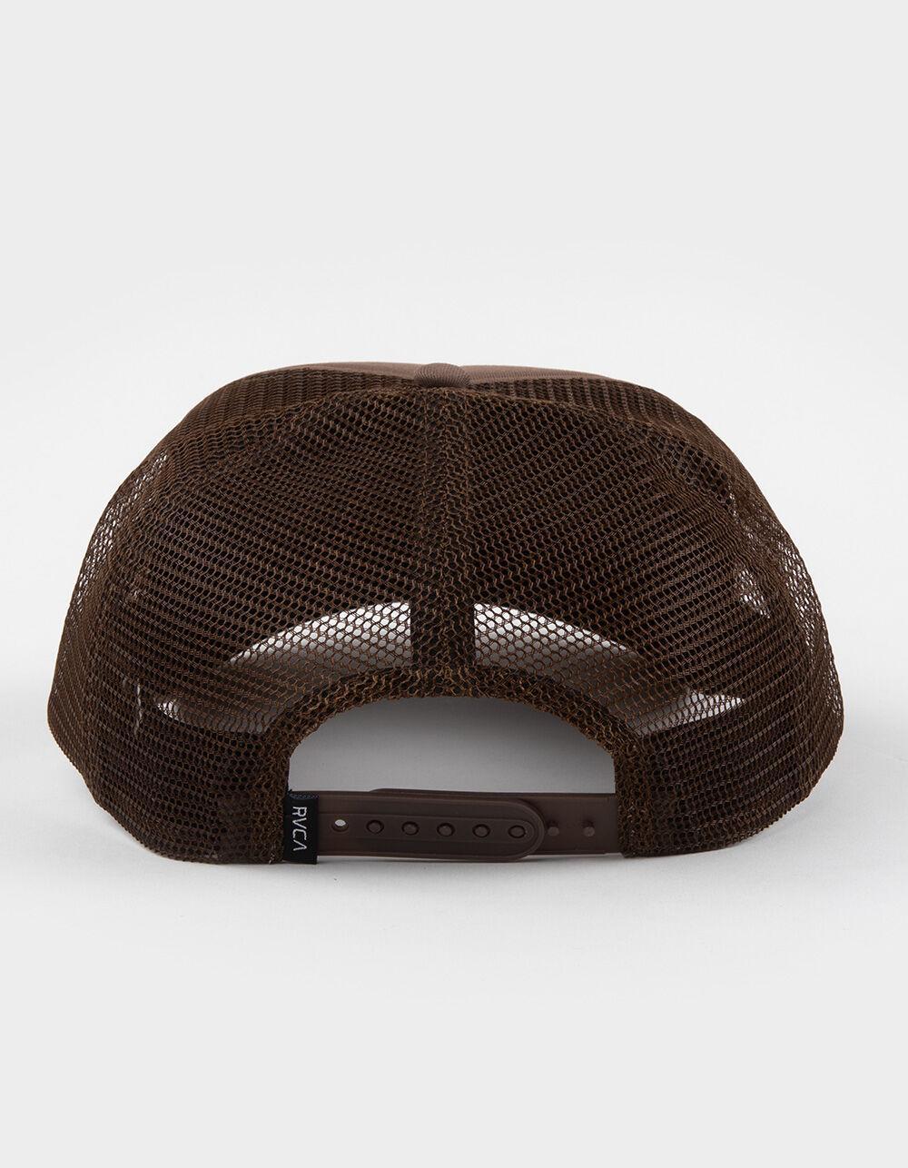 RVCA Dayshift Foam Trucker Hat - BROWN Product Image