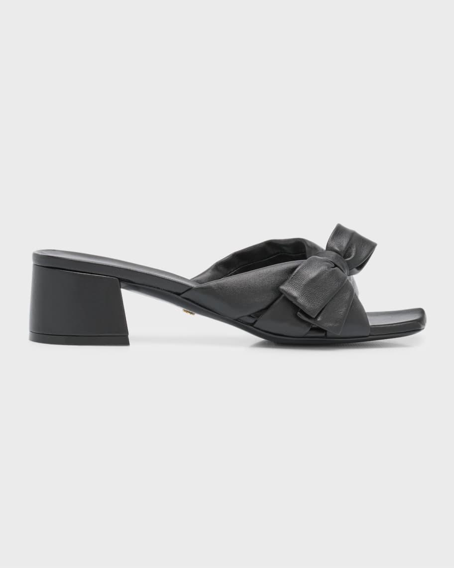 Womens Sofia Leather Slides Product Image