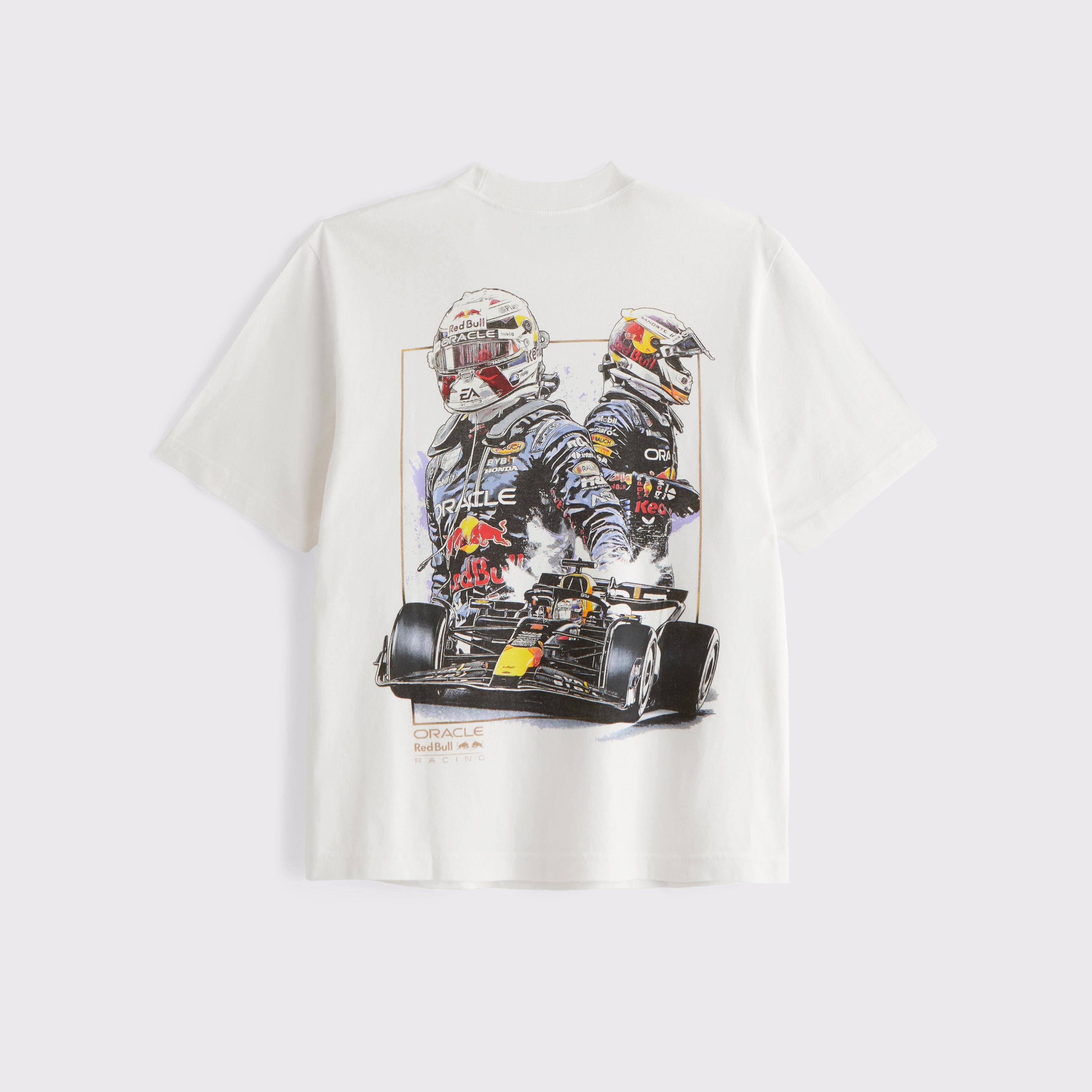 Oracle Red Bull Racing Vintage-Inspired Graphic Tee Product Image