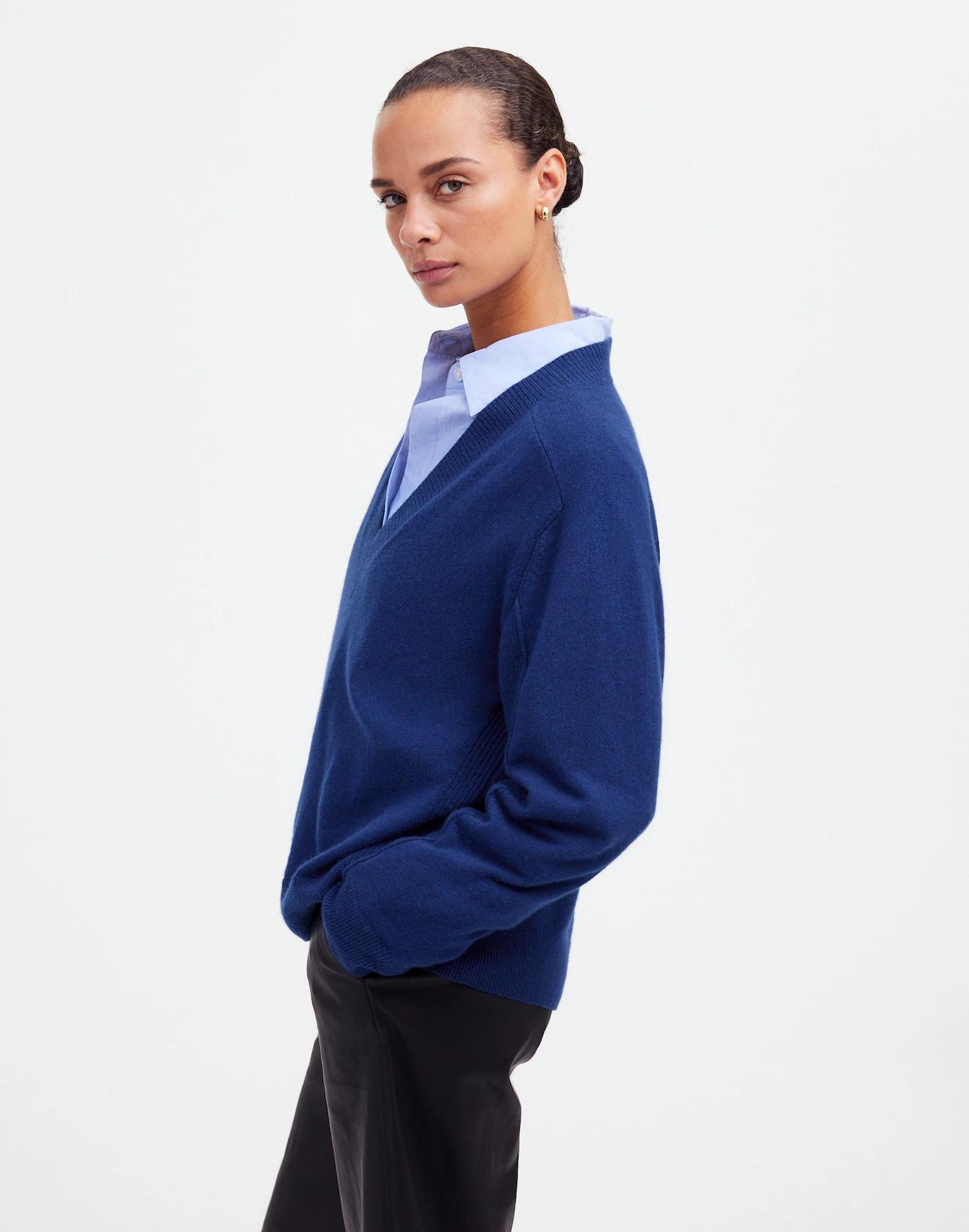 Cashmere V-Neck Sweater Product Image