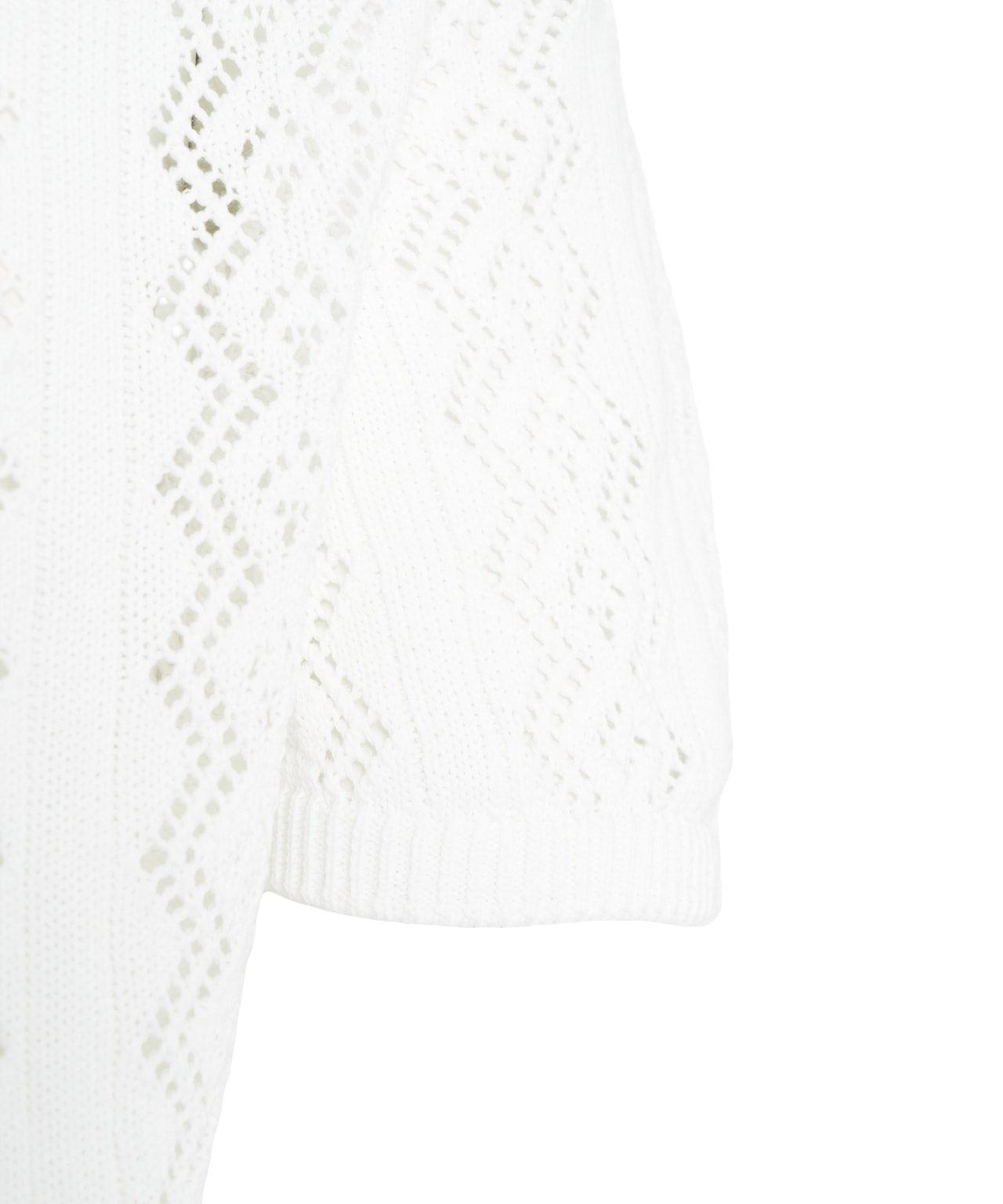 Open knit cardigan Product Image