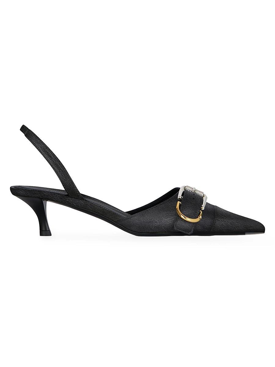 Womens Voyou Slingback Pumps in Leather Product Image