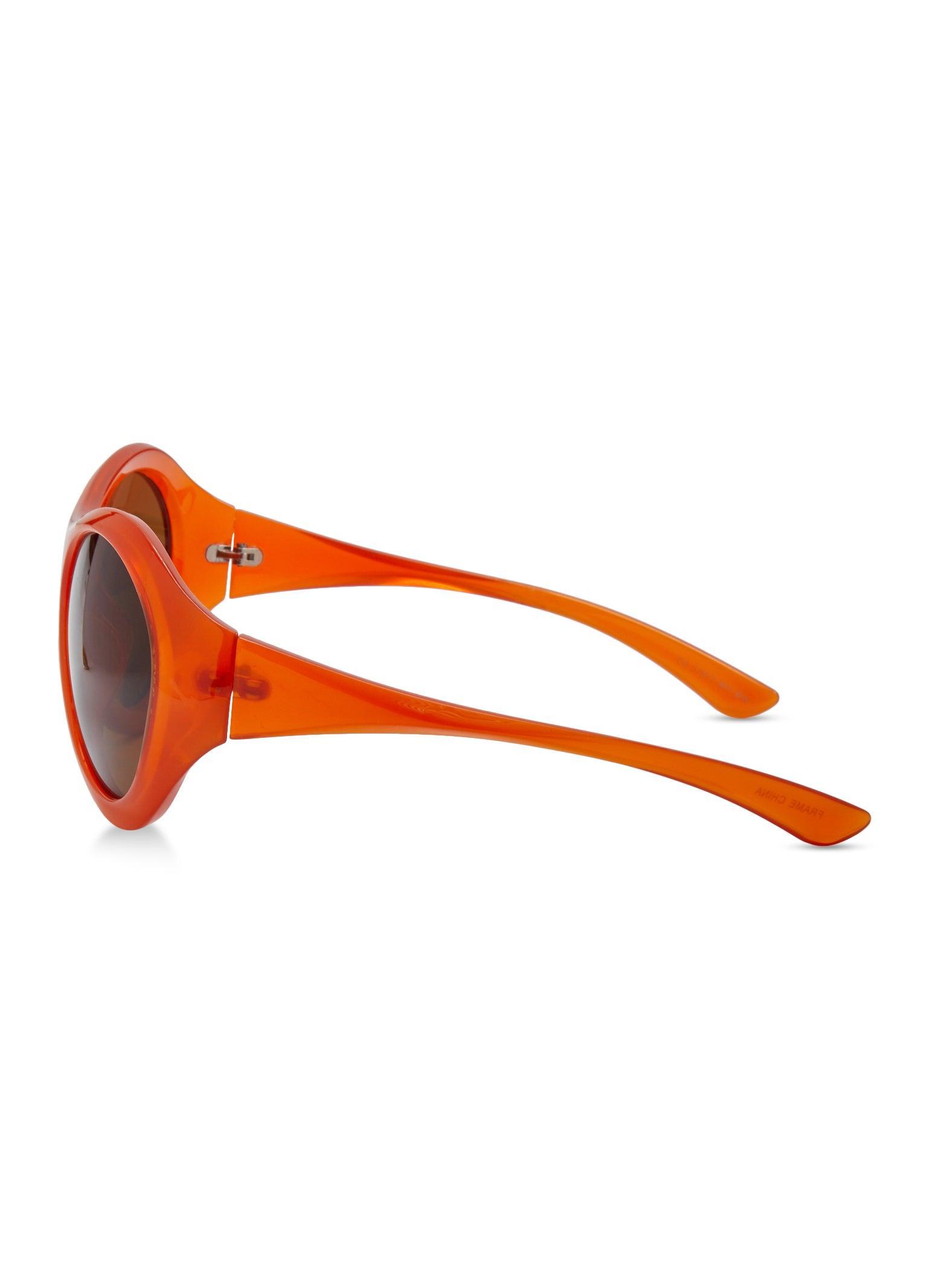 Womens Oversized Oval Sunglasses Product Image