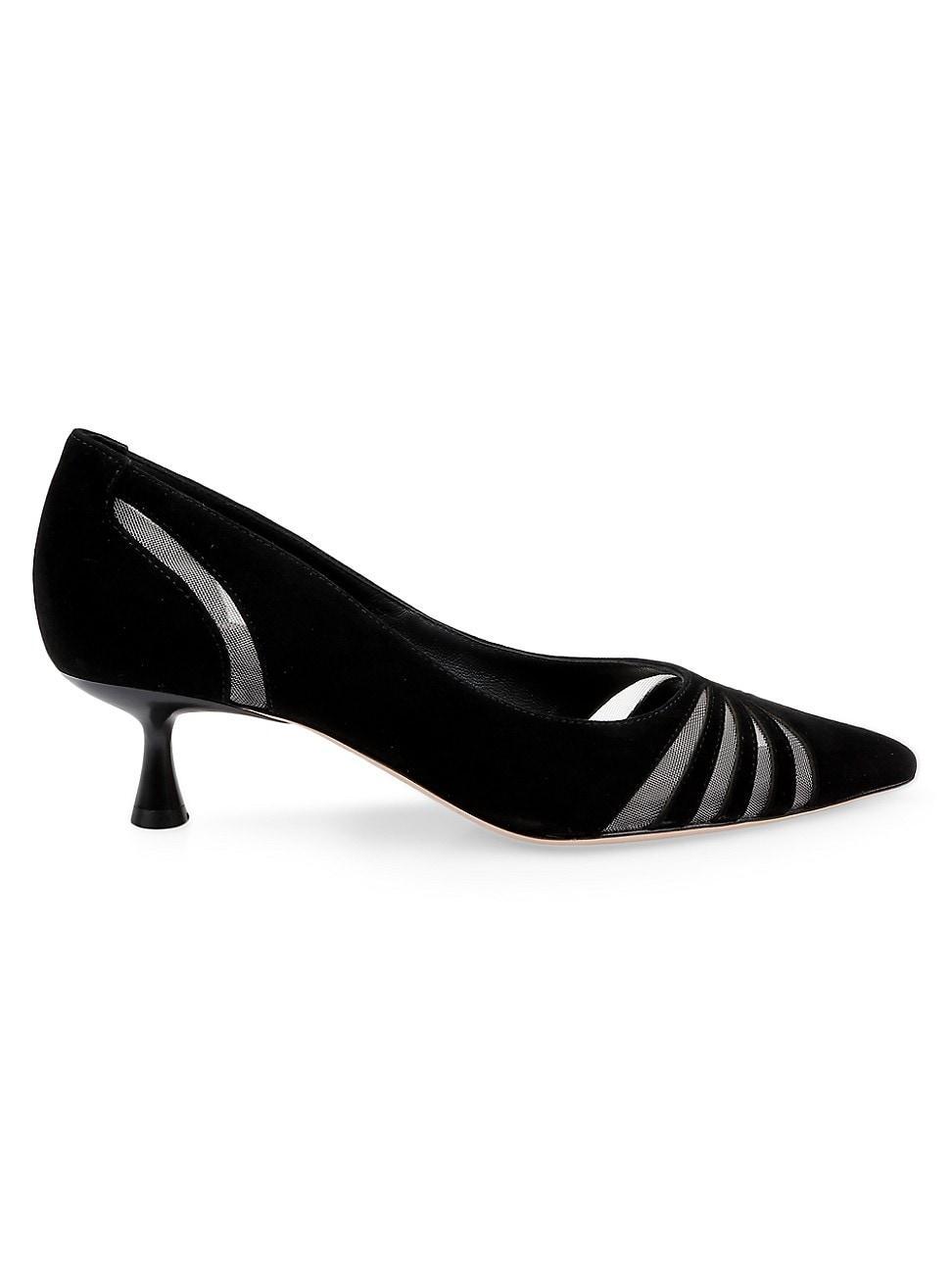 Womens Eglantine 45MM Suede Pumps Product Image