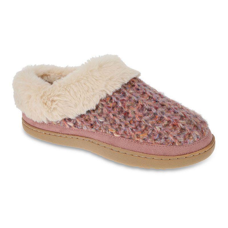 IZOD Celia Womens Knit Clog Slippers Product Image