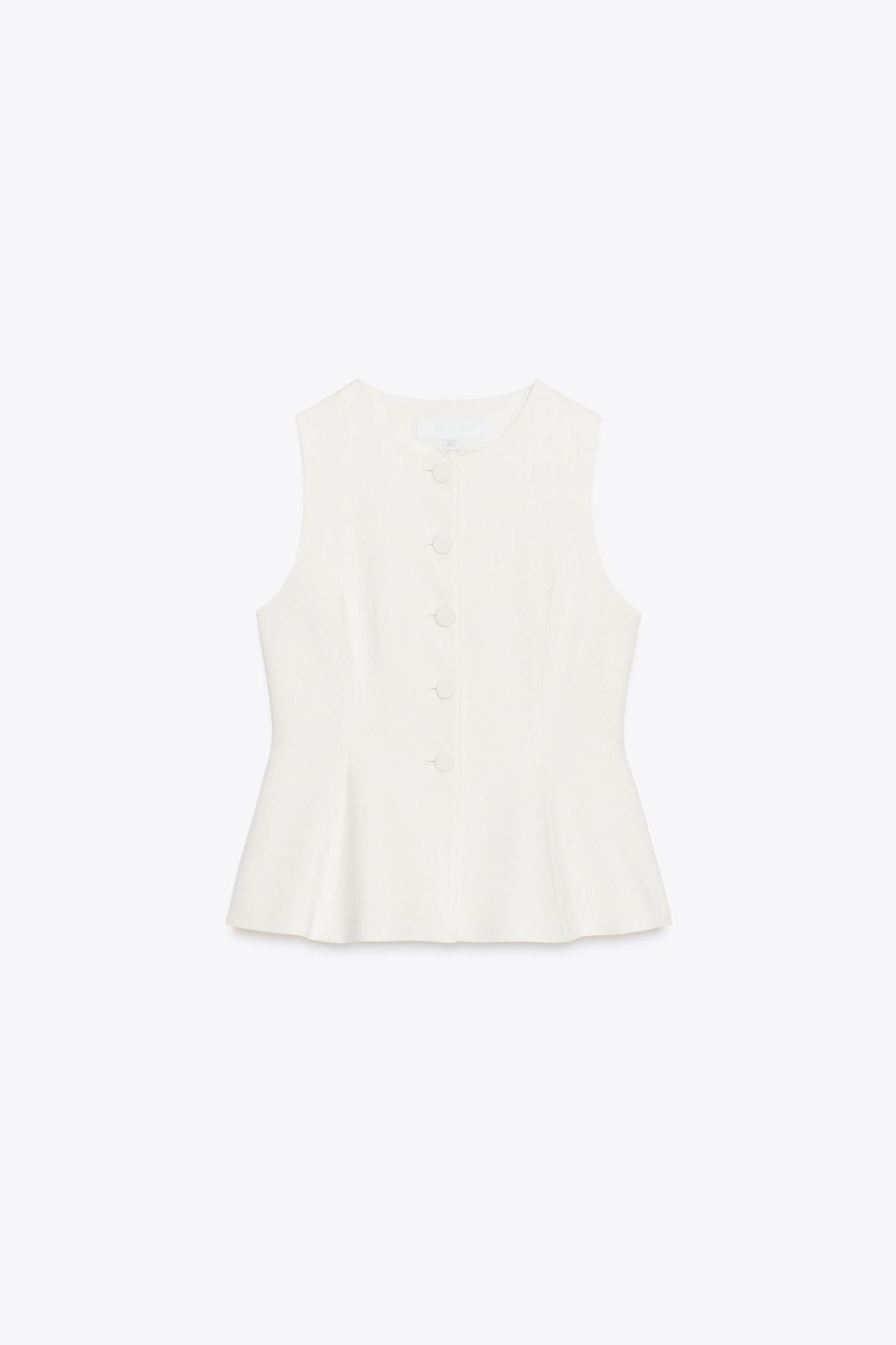 PEPLUM VEST Product Image