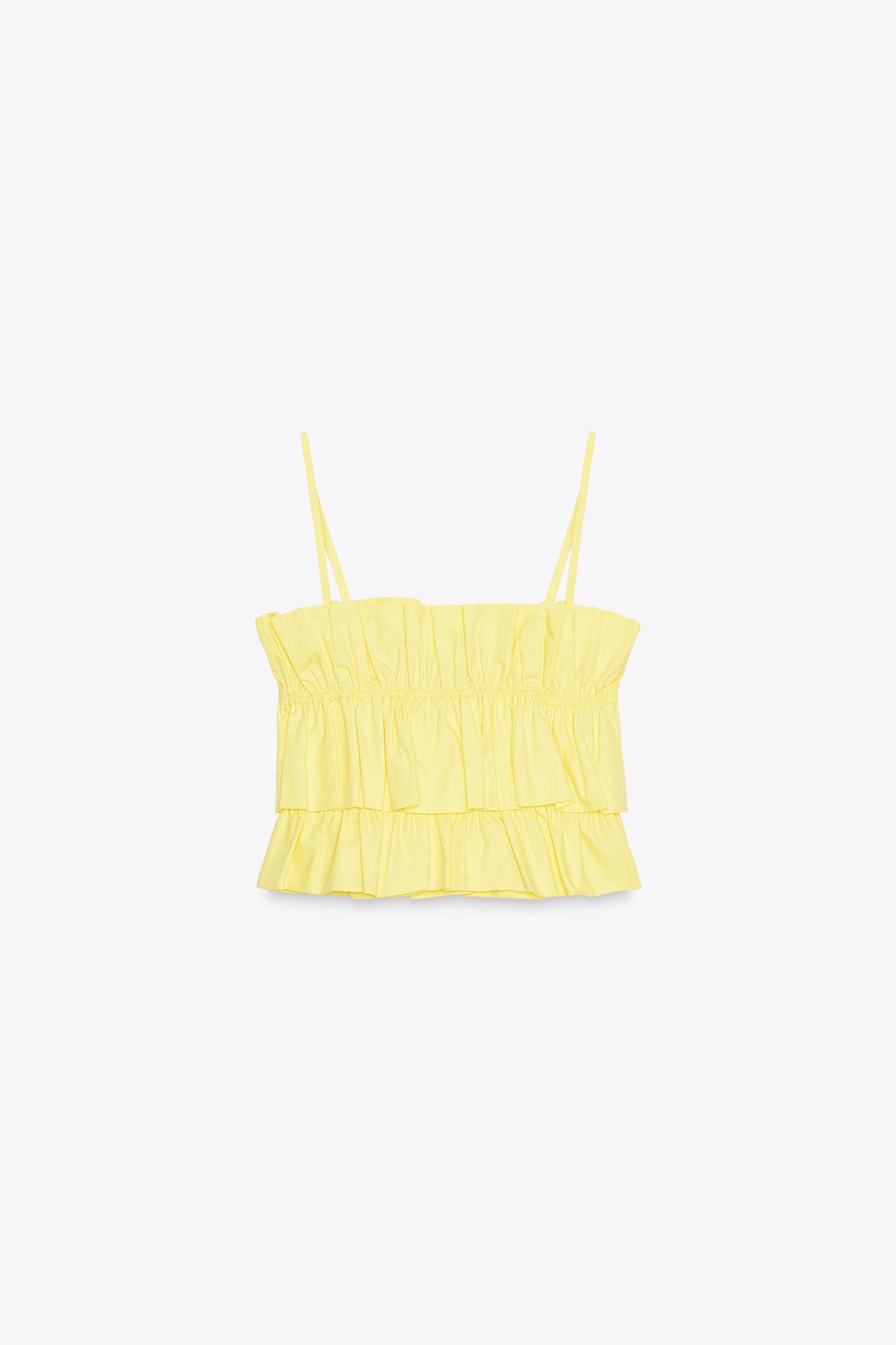 POPLIN CROP TOP Product Image