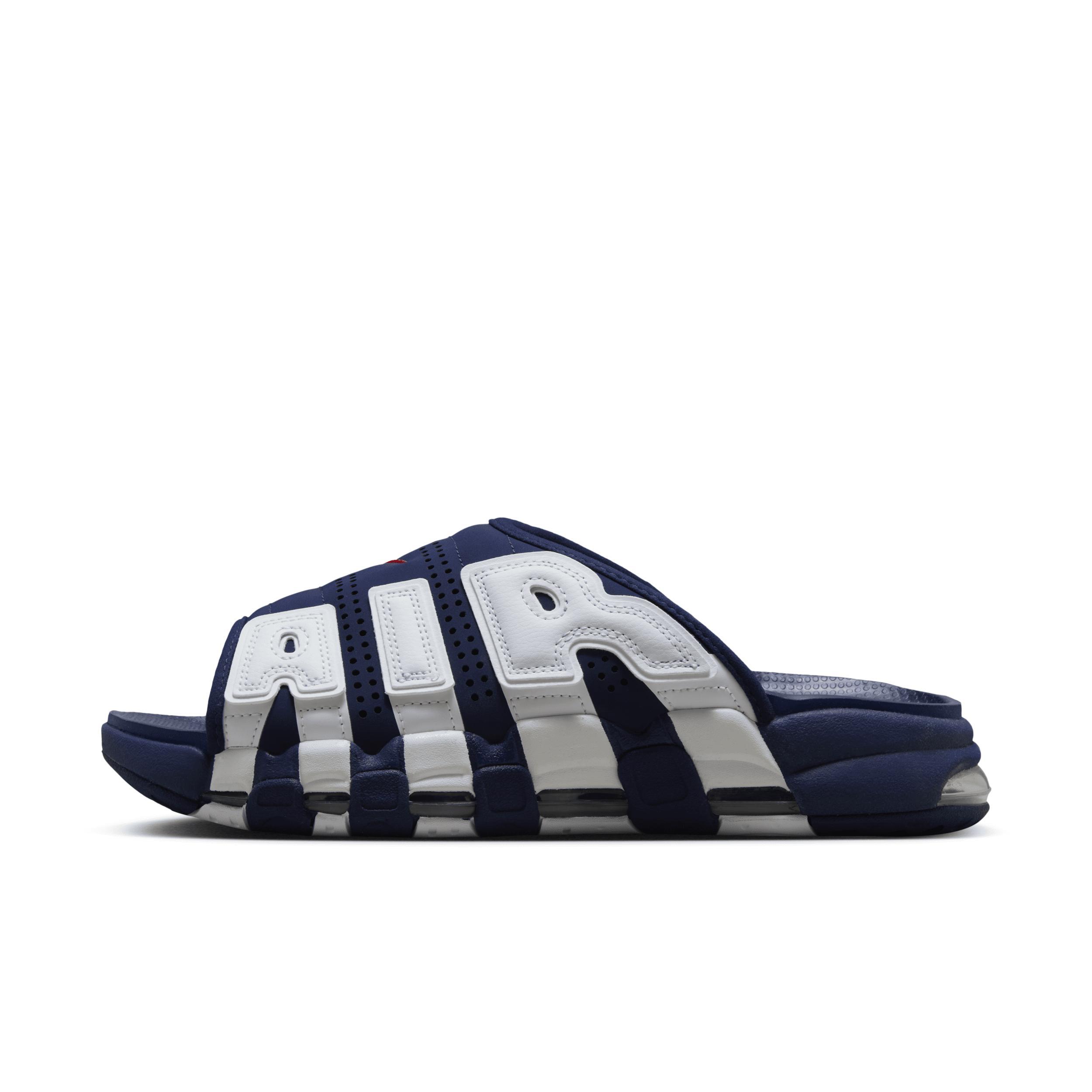 Mens Nike Air More Uptempo Slide Sandals Product Image