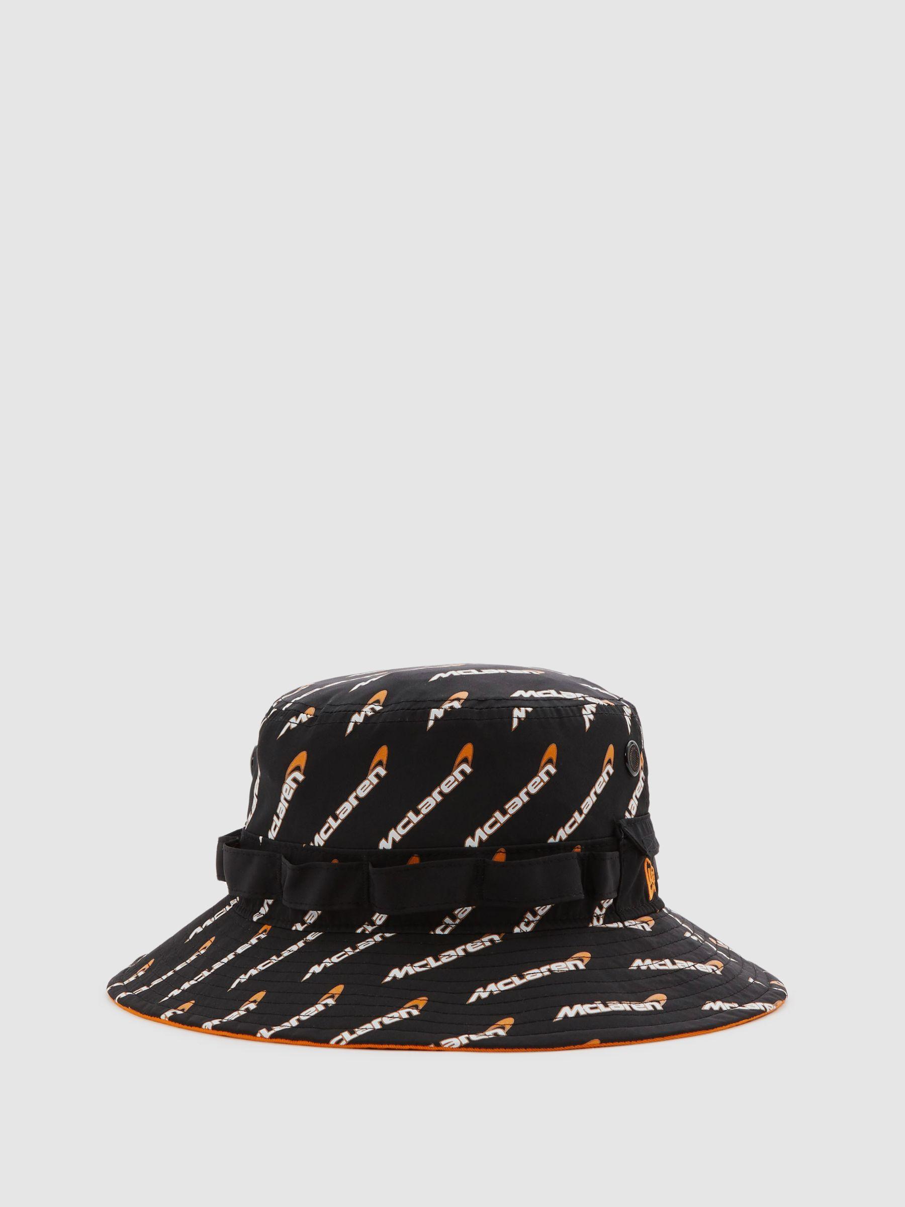 McLaren F1 Printed Bucket Hat in Black Product Image