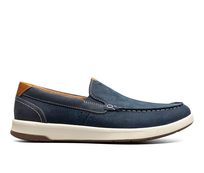 Men's Florsheim Crossover Moc Toe Slip On Casual Loafers Product Image