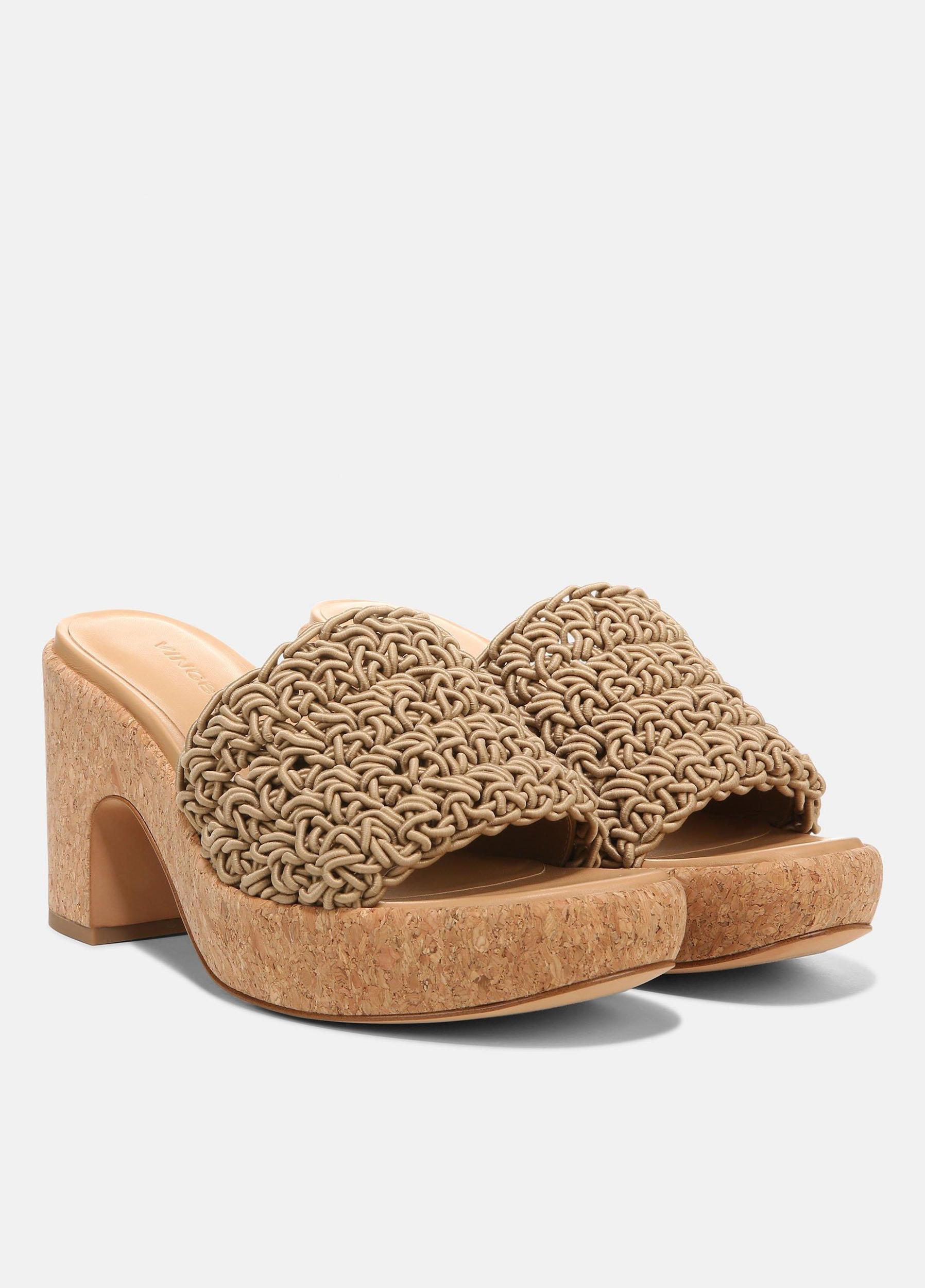 Nicki Crochet Platform Sandal Product Image