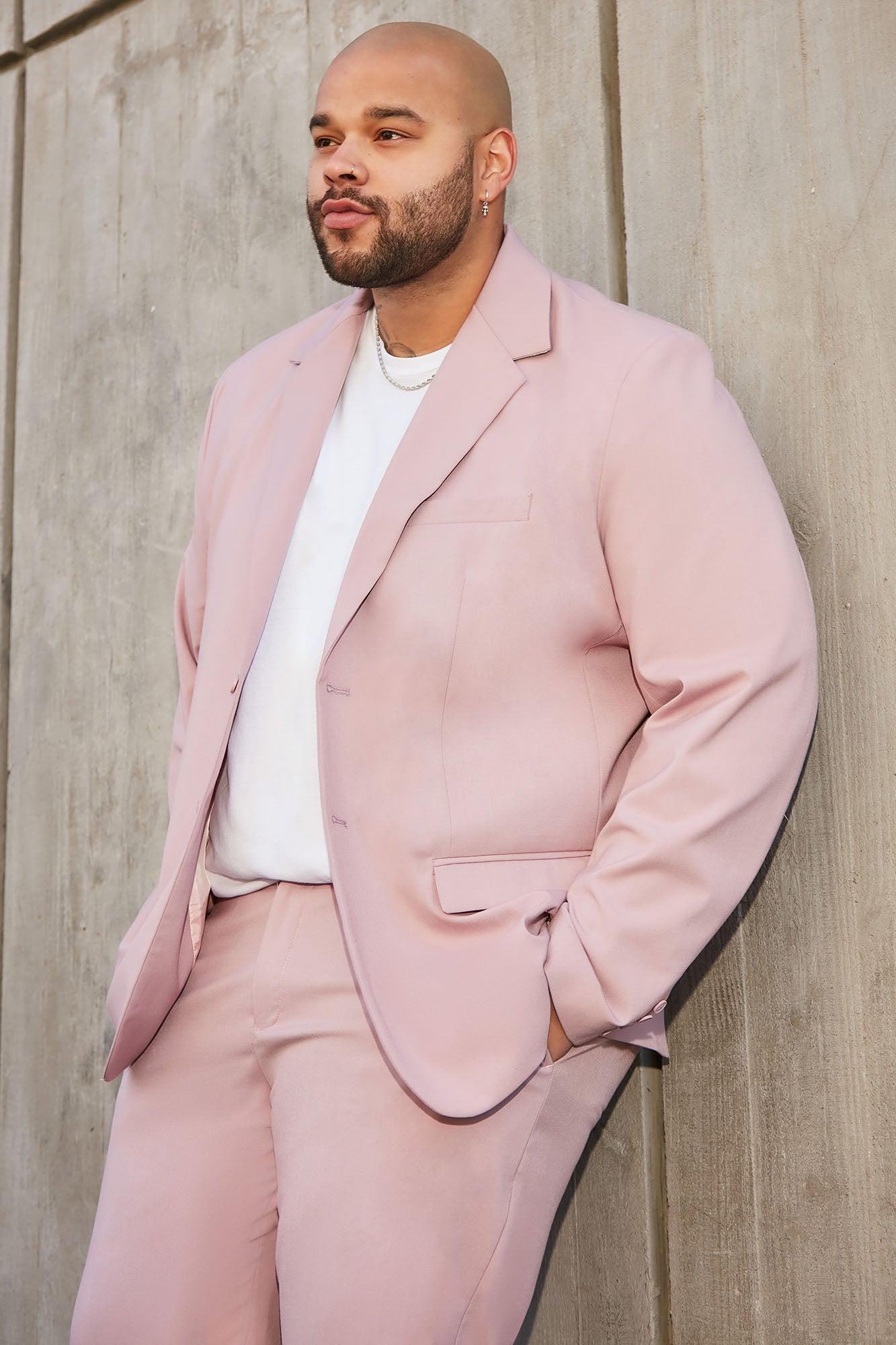 The Modern Stretch Suit Jacket - Mauve Product Image