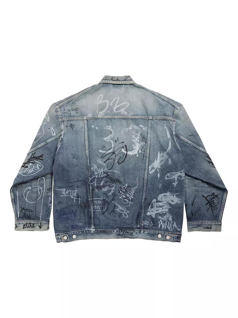 Graffiti Oversized Jacket Product Image