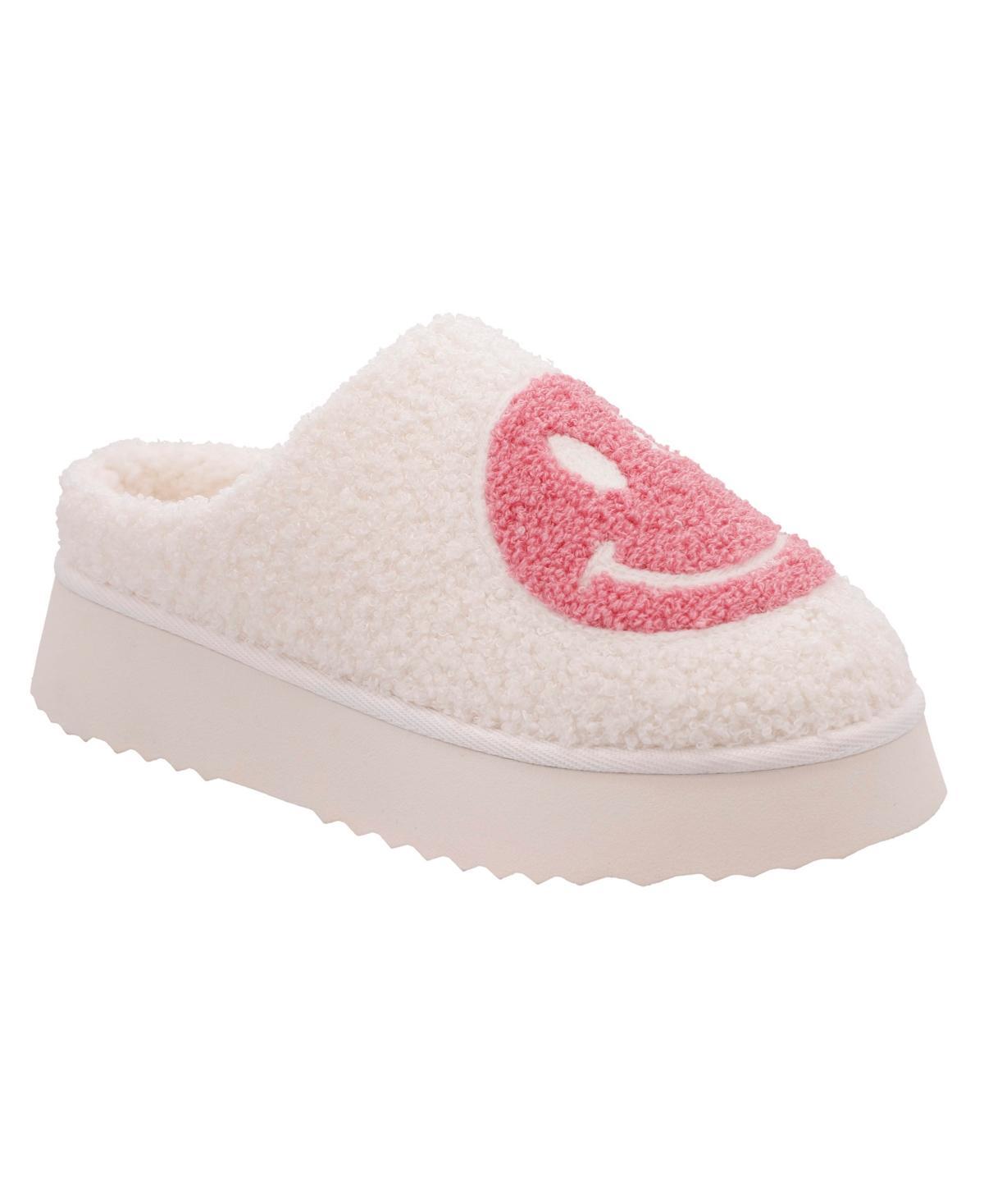 MIA Icicle (Beige Smiley) Women's Slippers Product Image