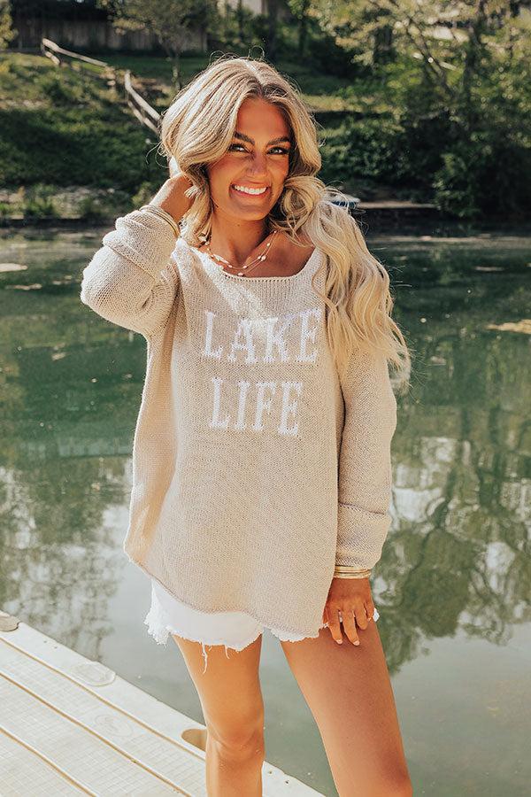 Lake Life Knit Sweater Product Image