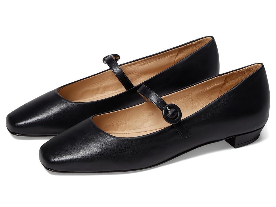 Womens Gabriela Leather Mary Jane Flats Product Image