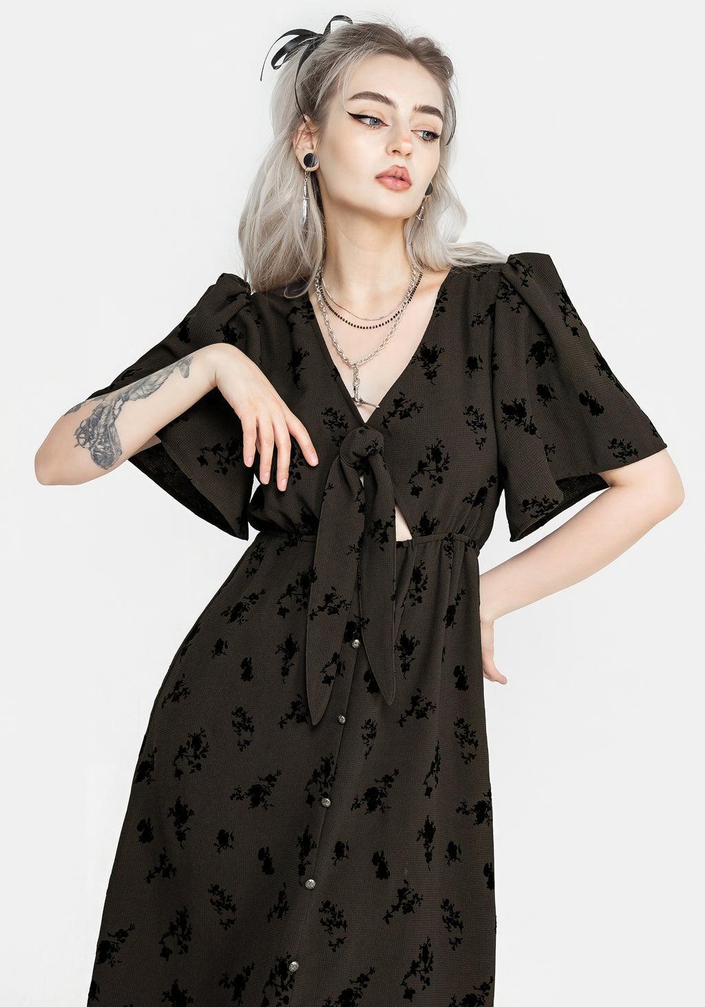 Dahlia Cut Out Midaxi Dress Product Image