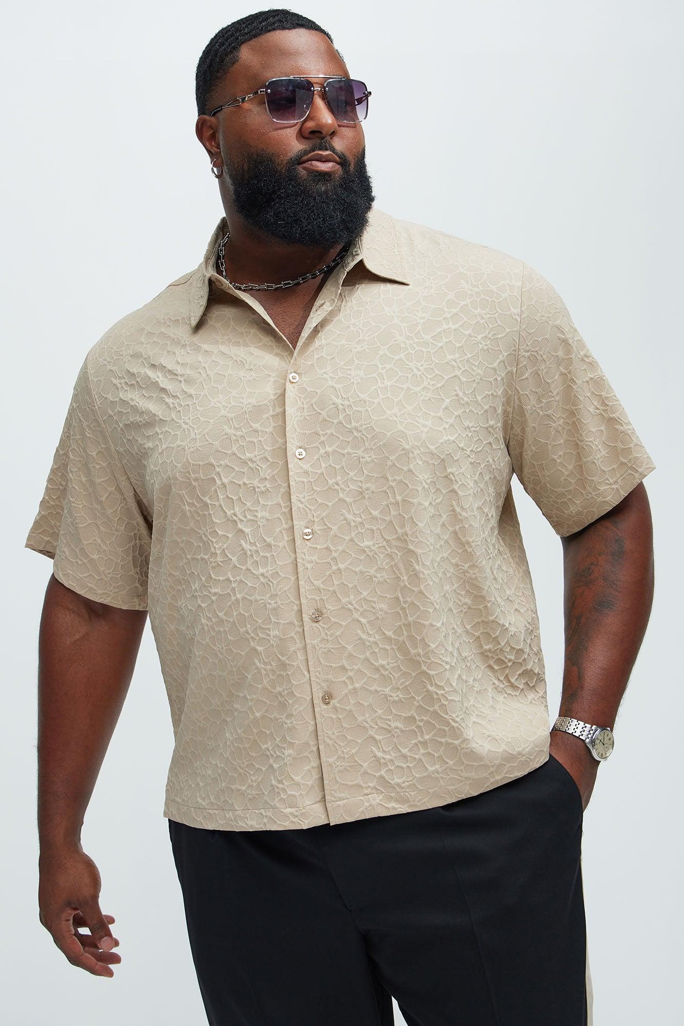 Atkinson Jacquard Shirt - Tan Product Image