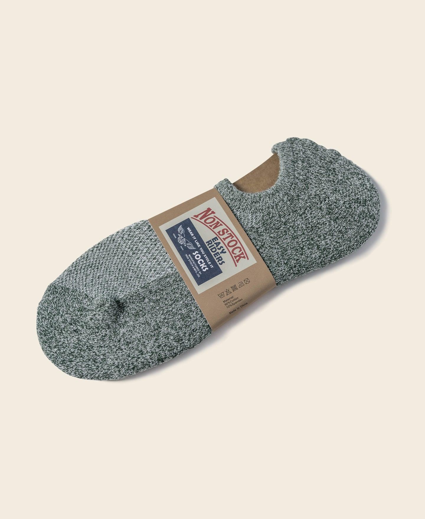 Colored Cotton No Show Socks - Embryo Product Image