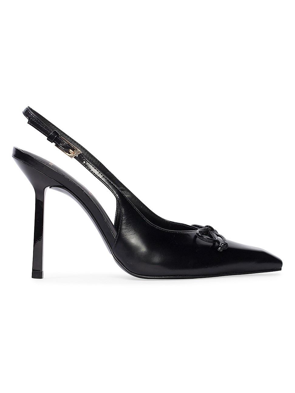 Womens Vie 100MM Leather Pumps Product Image