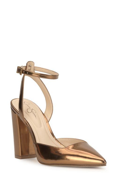 Jessica Simpson Nazela Patent Ankle Strap Dress Pumps Product Image