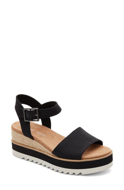 TOMS Diana Espadrille Platform Wedges Product Image