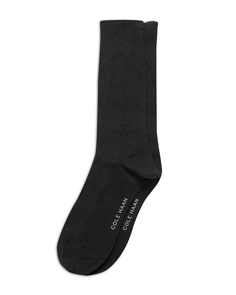 Men's Tonal Argyle Crew Socks Product Image