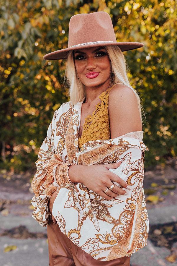 Called To Be Cute Faux Leather Shorts In Camel Product Image