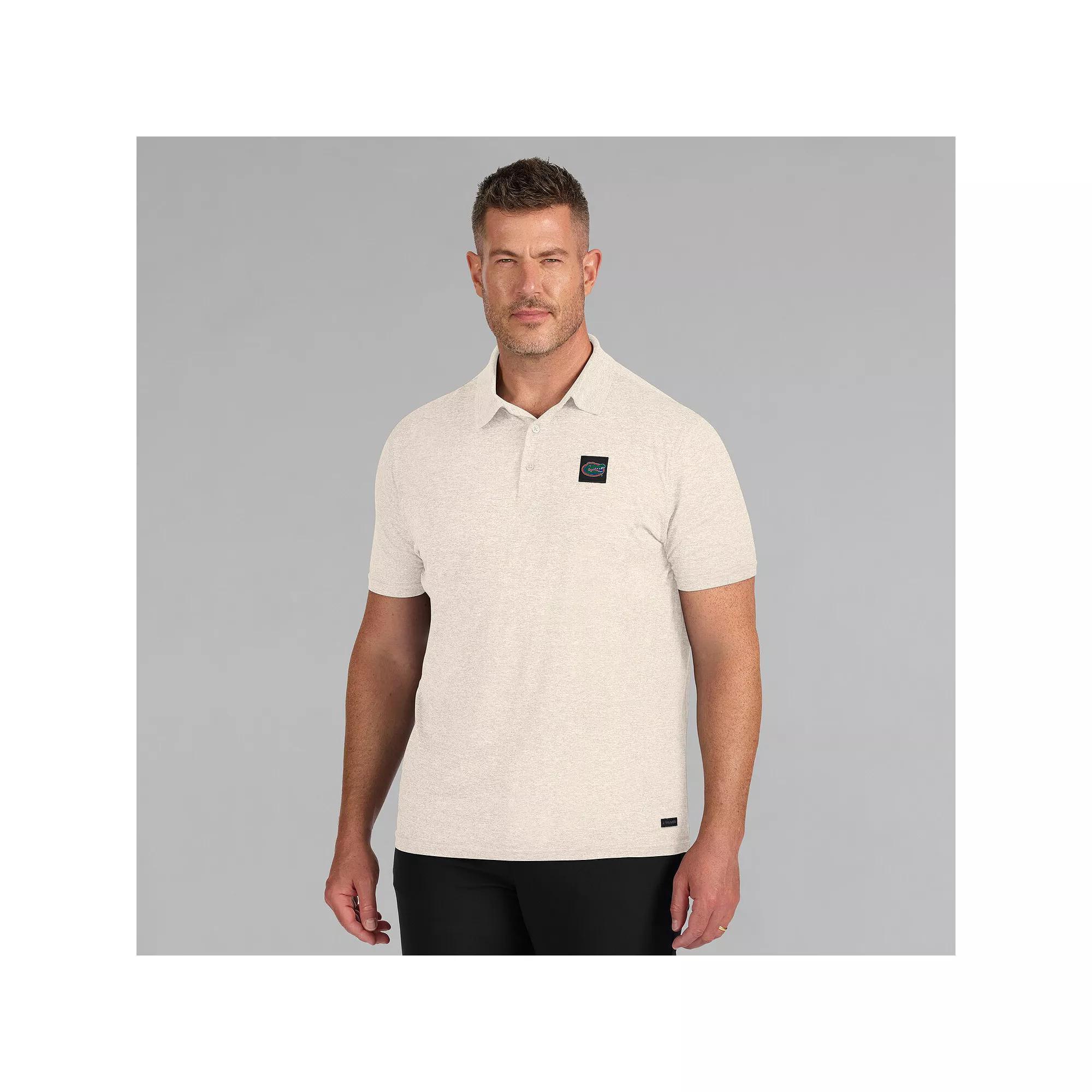 Men's J. Palmer White Florida Gators Four Down Polo, Size: Large Product Image
