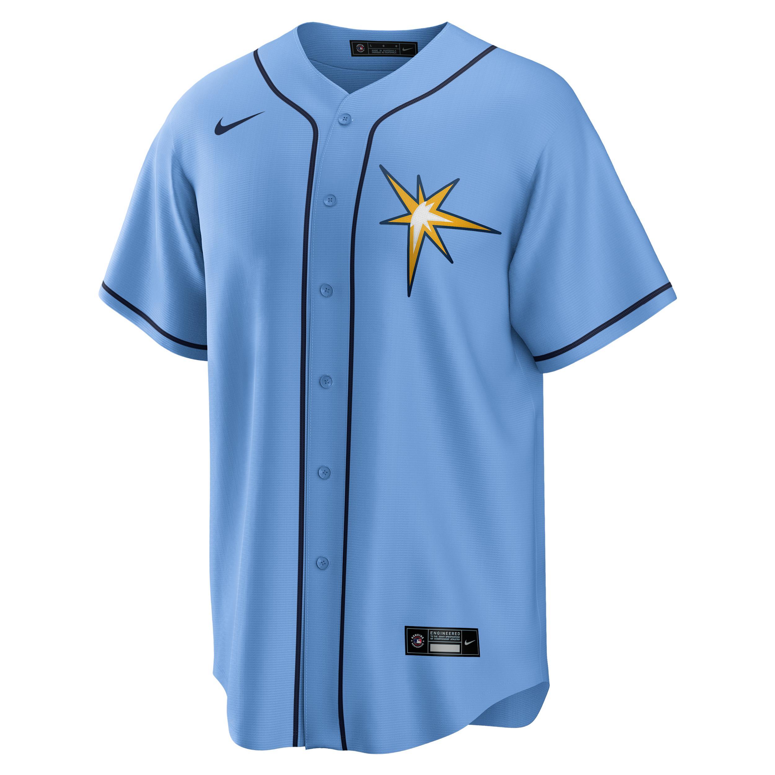 Tampa Bay Rays Nike Mens MLB Replica Jersey | T770RATCRAY-XVC Product Image