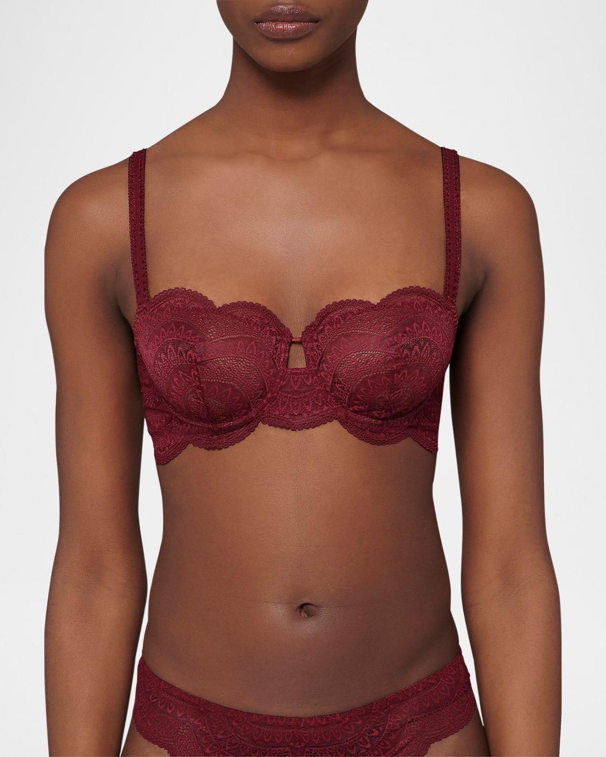 Karma Demi-Cup Convertible Lace Bra Product Image