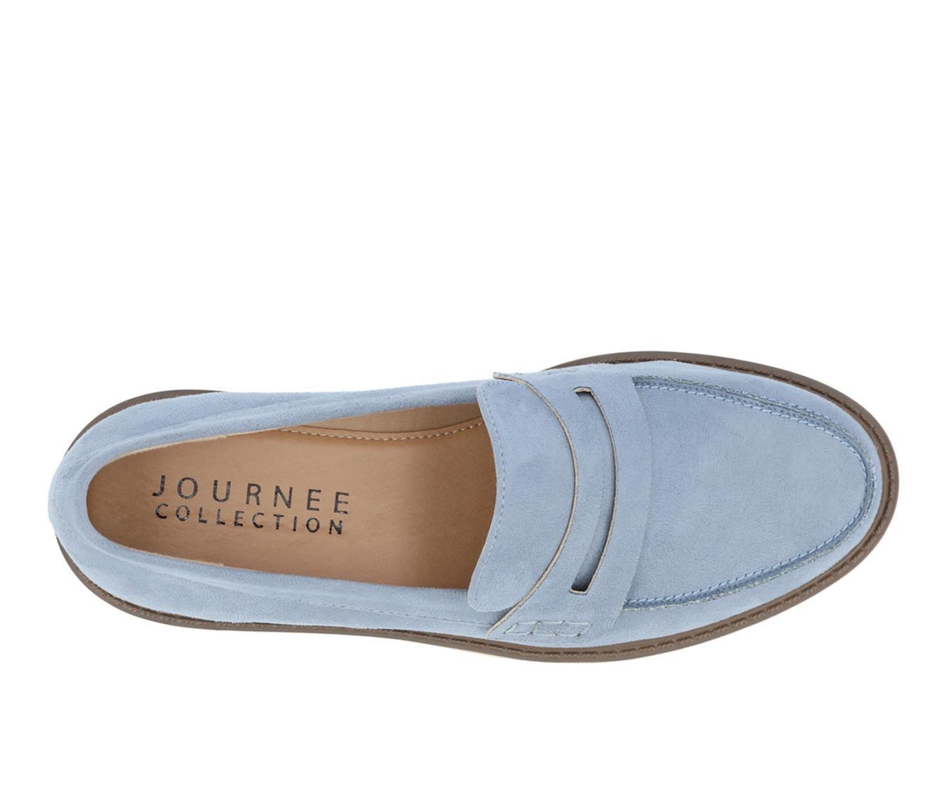 Women's Journee Collection Kenly Lugged Loafers Product Image