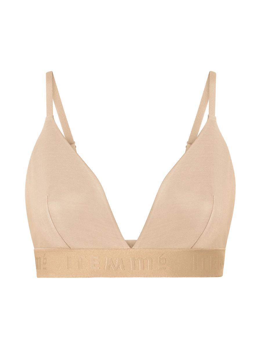 Womens All Mesh Triangle Bralette Product Image