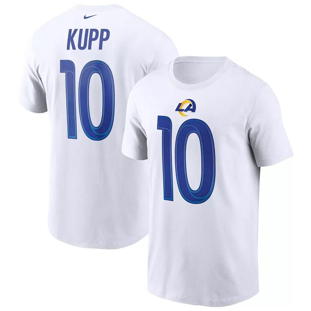 Men's Nike Cooper Kupp White Los Angeles Rams Name & Number T-Shirt, Size: XL Product Image
