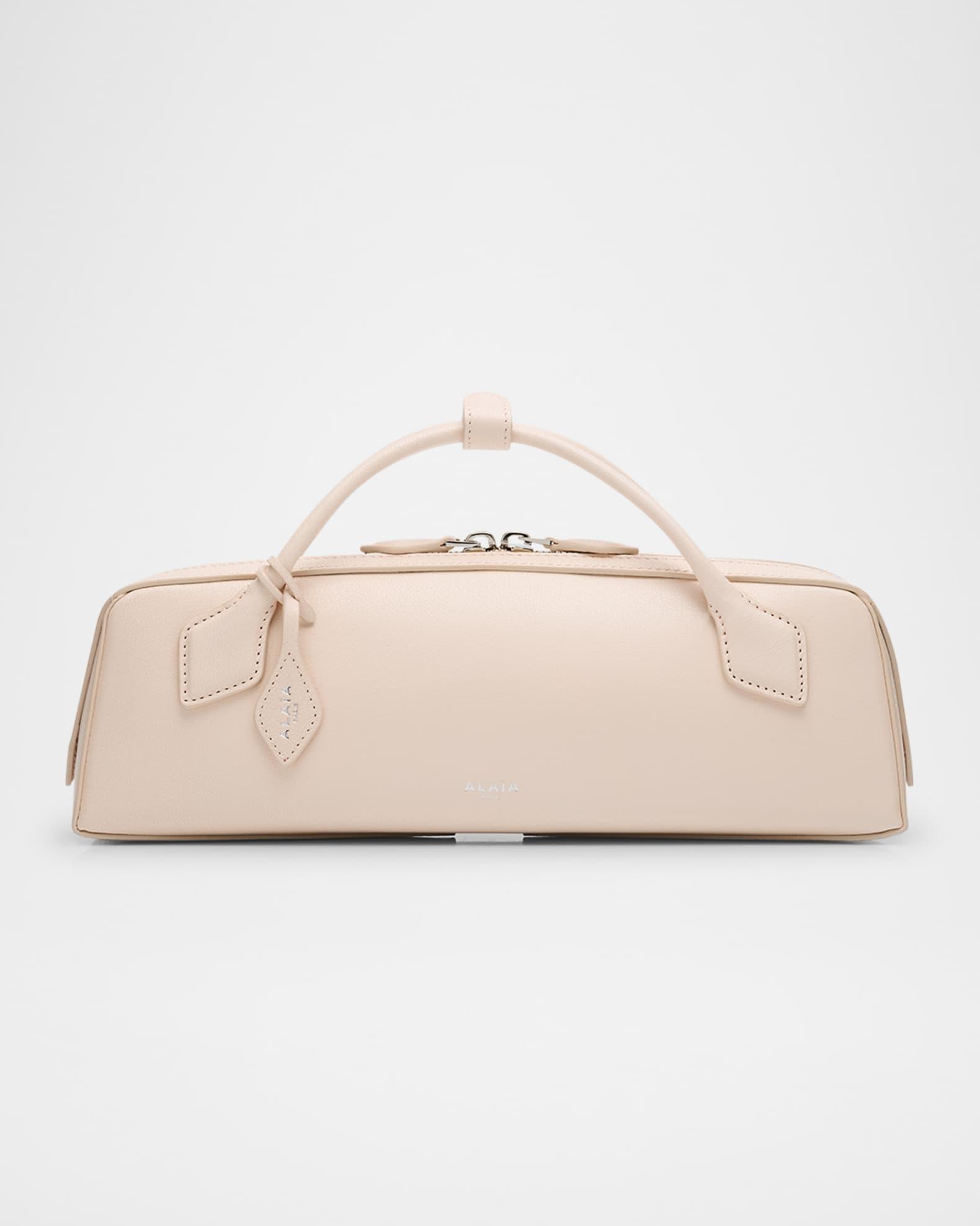 Le Teckel Top-Handle Bag in Grained Leather  Product Image