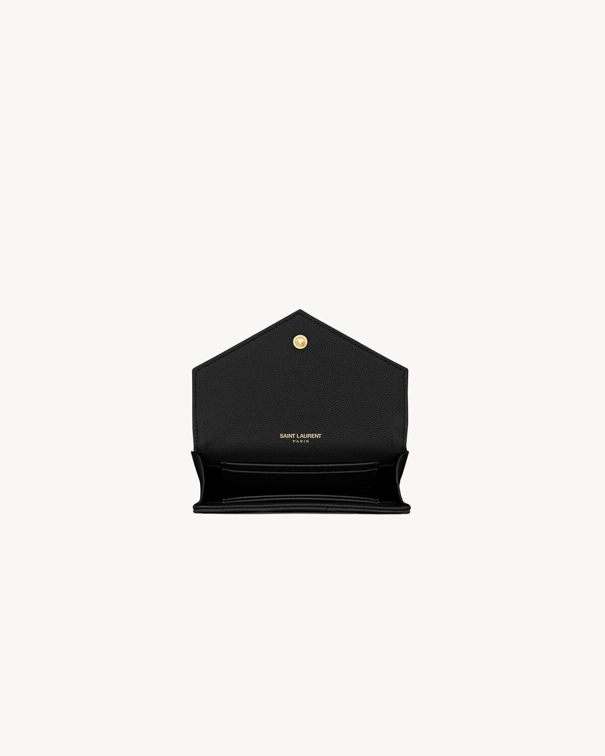 TINY CASSANDRE card case in matte leather | Saint Laurent | YSL.com Product Image