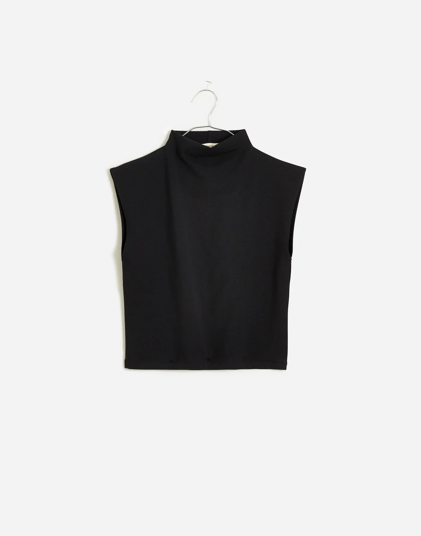 Funnelneck Cropped Muscle Tee Product Image