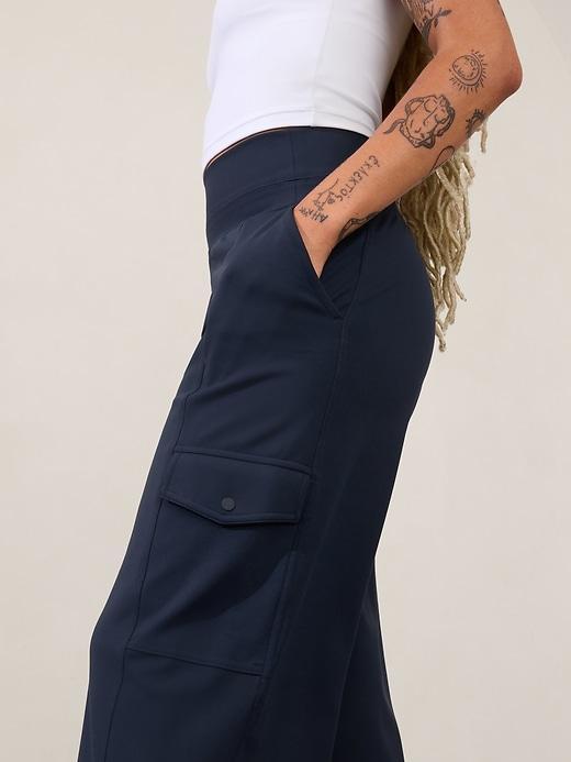 Venice High Rise Wide Leg Cargo Pant Product Image
