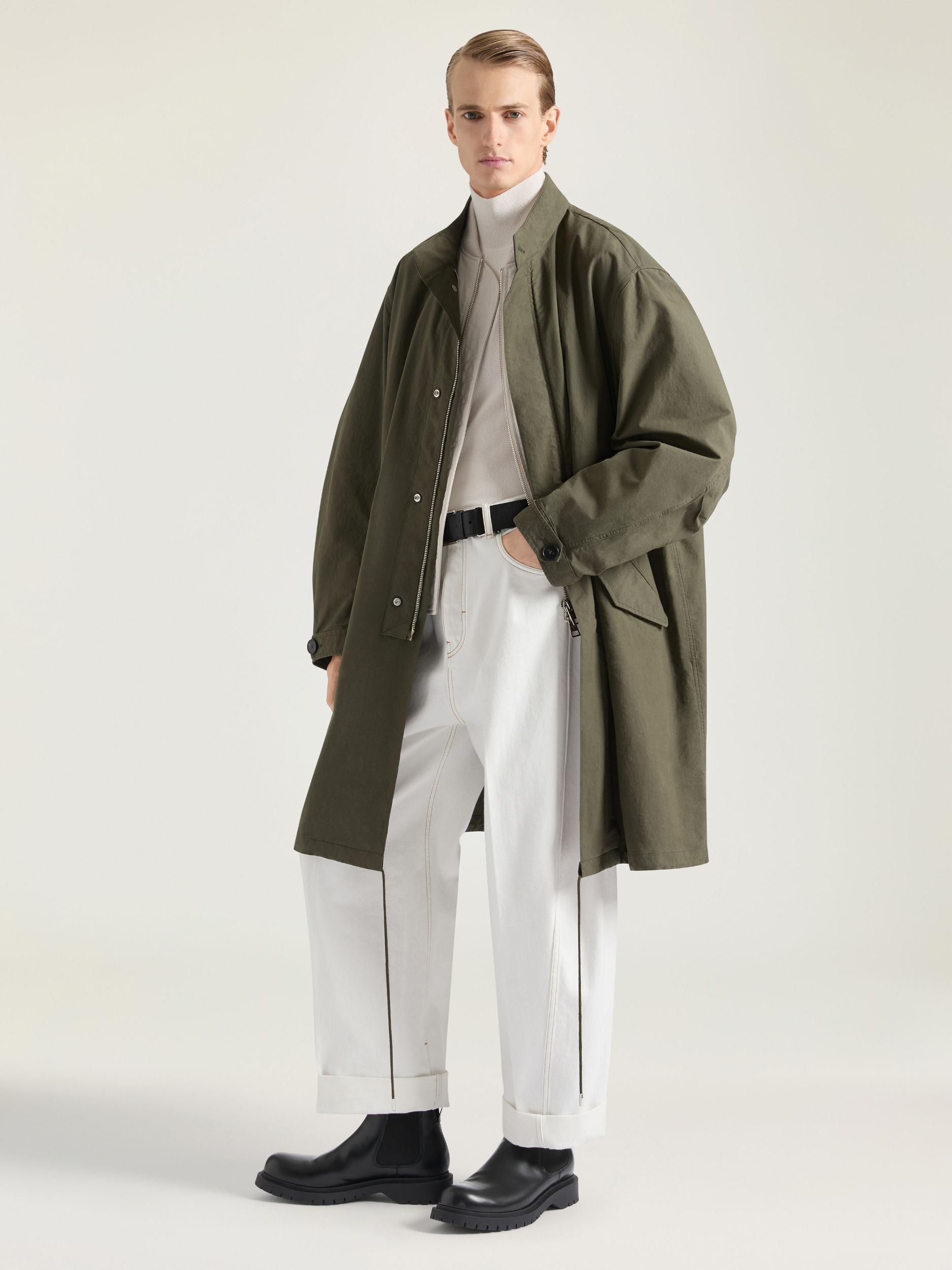 Parka in cotton with GIVENCHY Stamp print Product Image