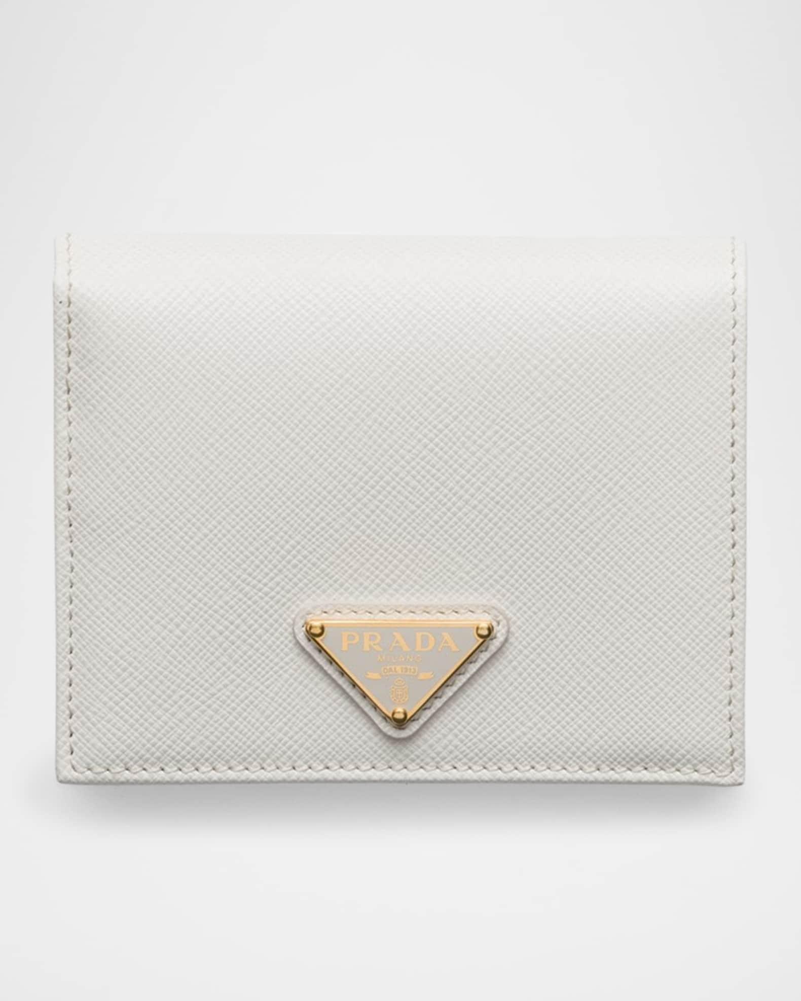 Small Saffiano Button Bifold Wallet Product Image