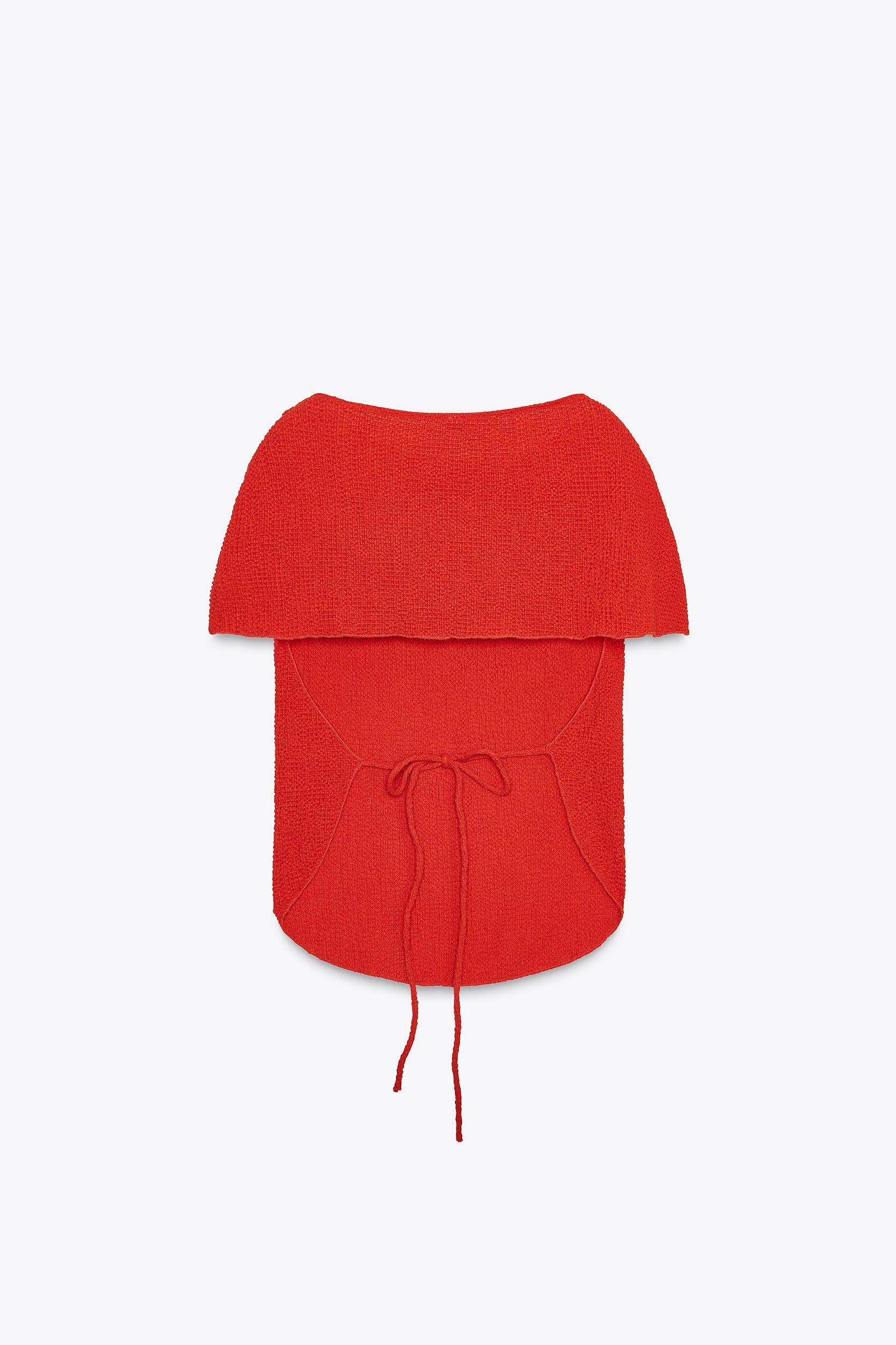 MULTI-POSITION LAYERED TEXTURED TOP Product Image