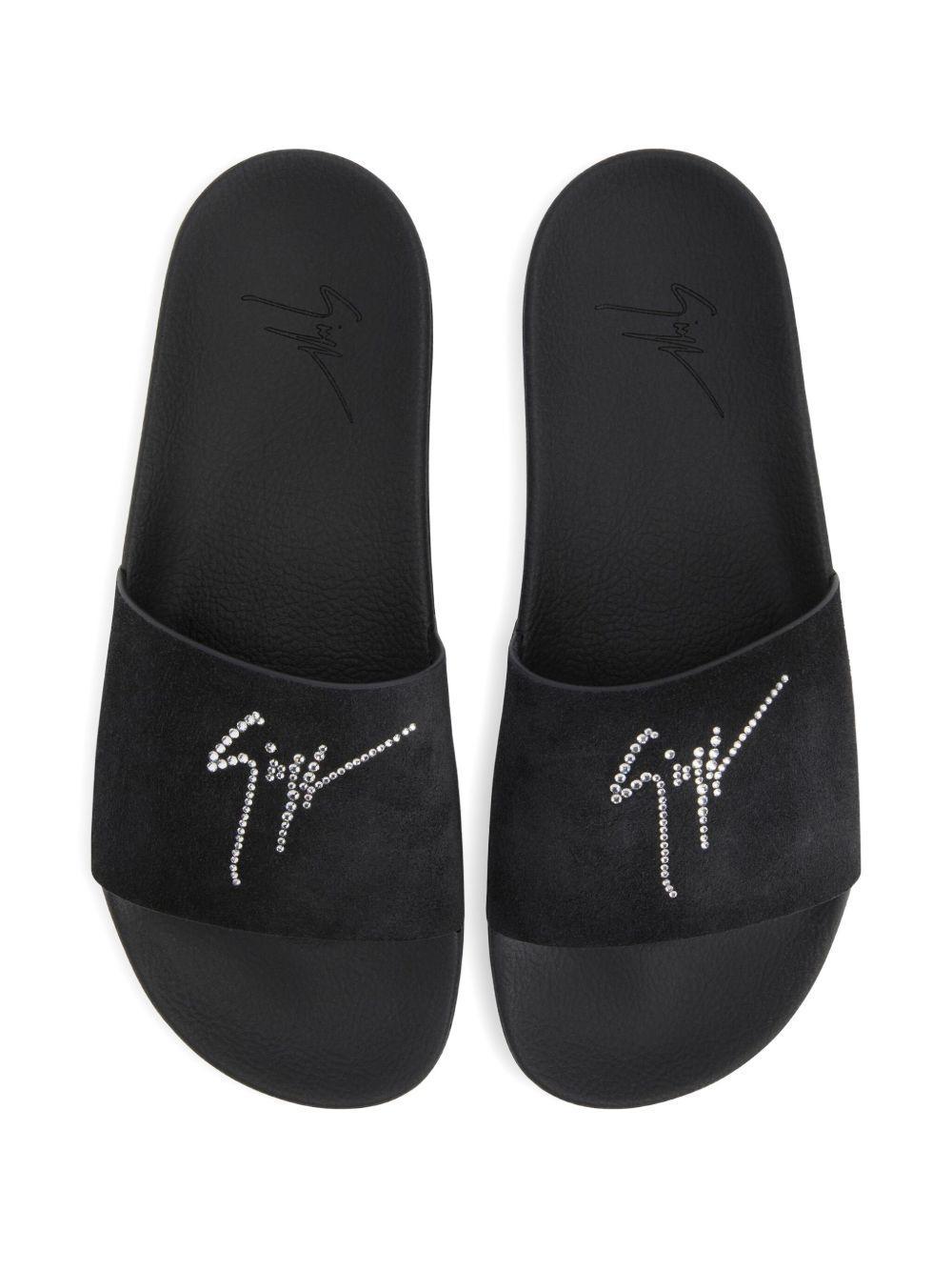 Brett crystal-embellished sandals Product Image