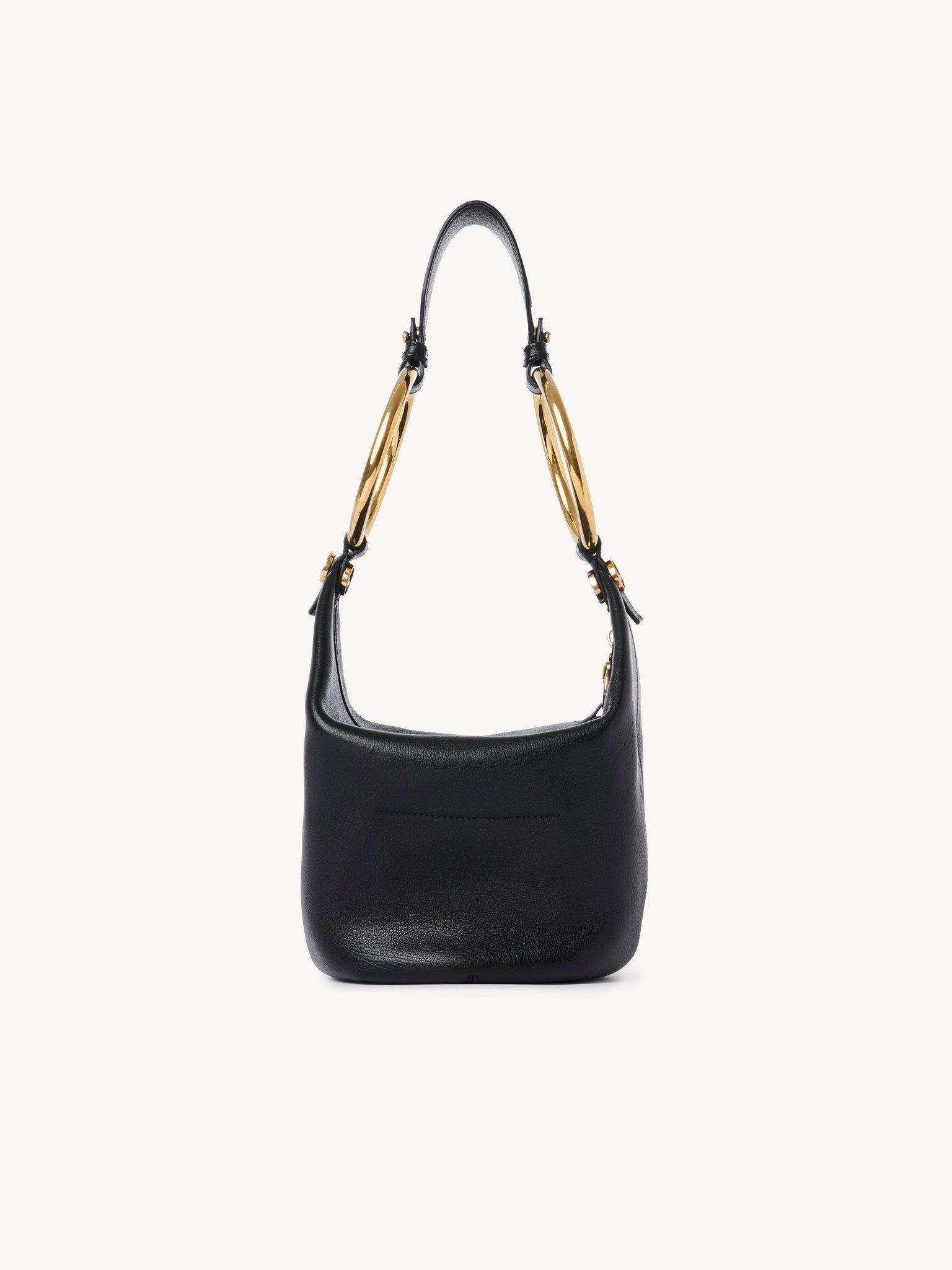 Small Bracelet handbag in grained leather Product Image