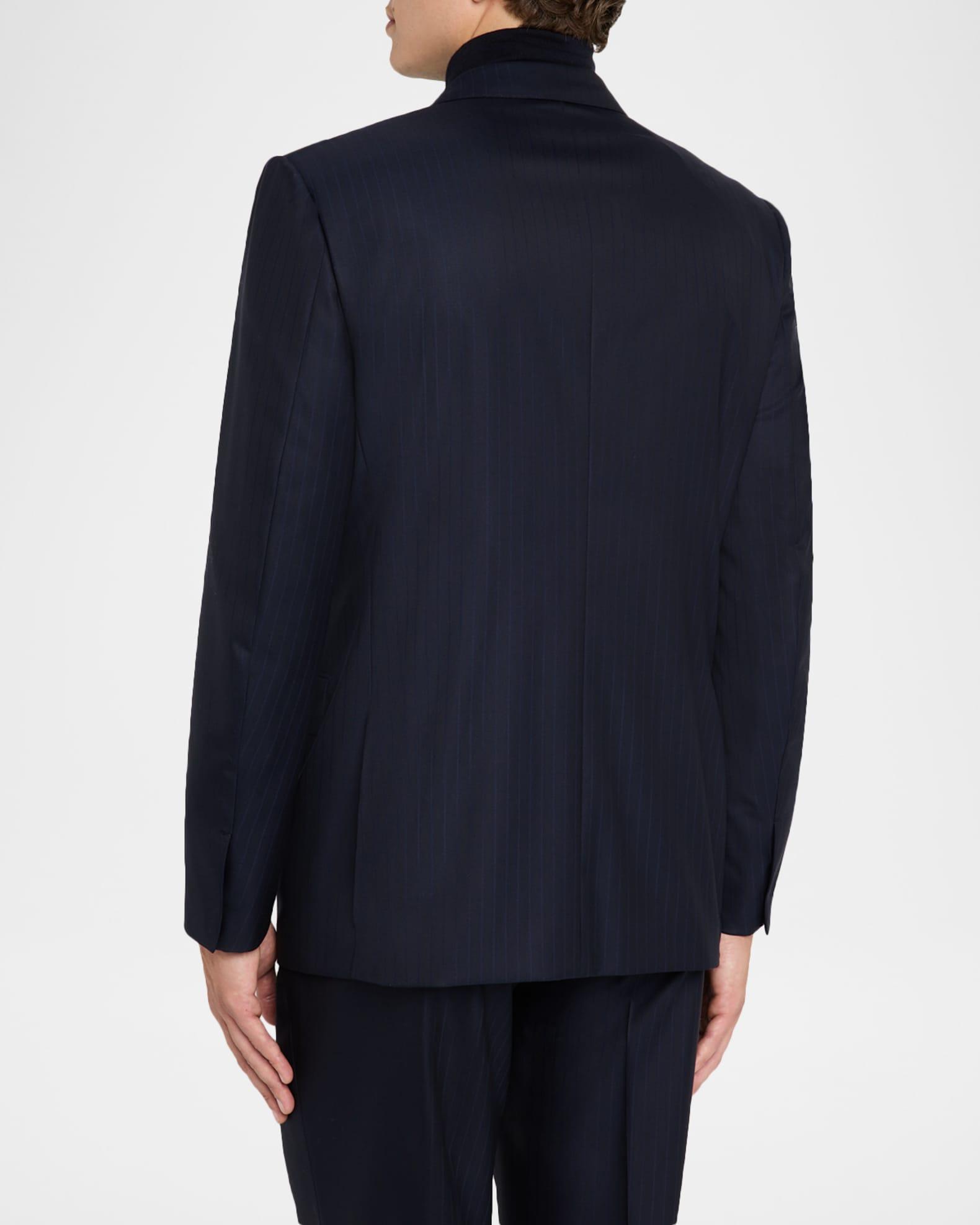 Men's Wool Tonal Stripe Two-Piece Suit Product Image