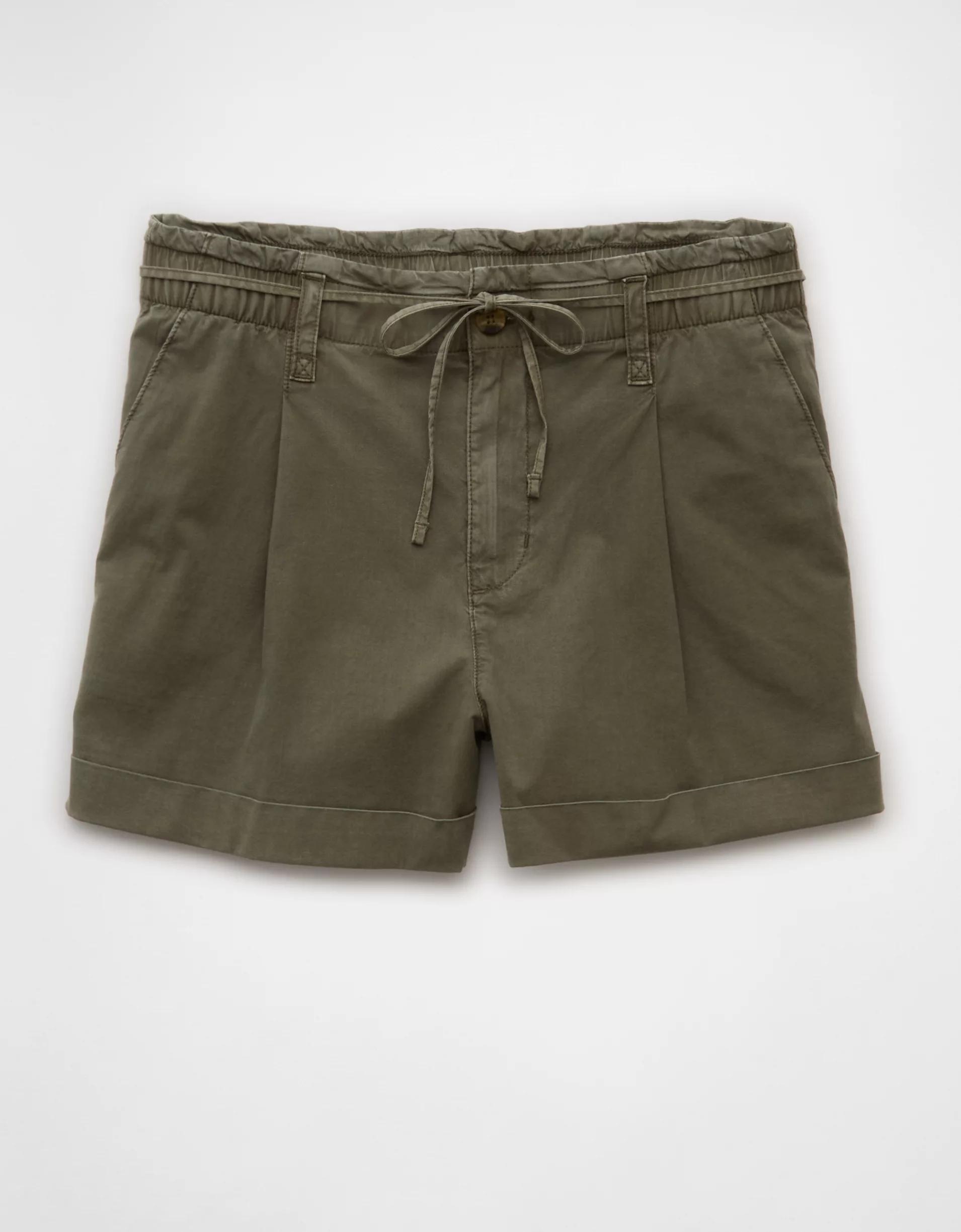 AE Stretch High-Waisted Lightweight Trouser Short Product Image